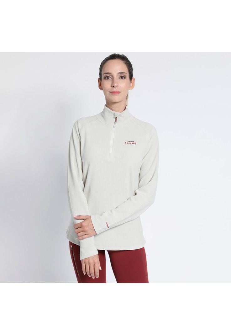 Polar Valle De La Luna Half Zipper Mujer-1
