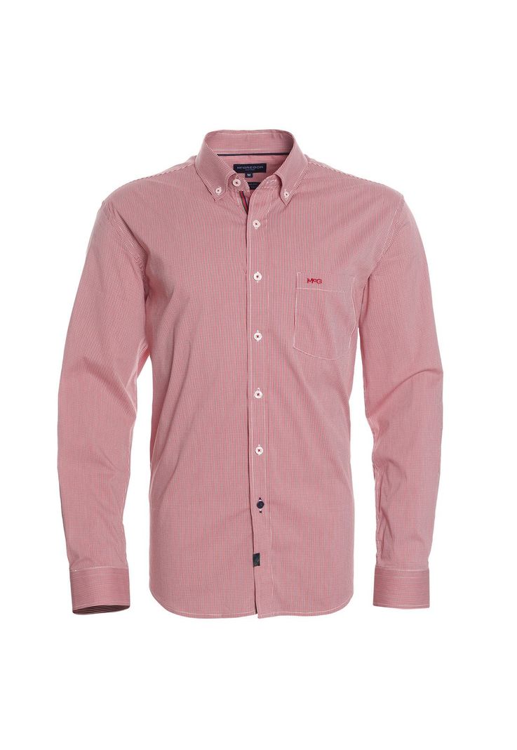 CAMISA MANGA LARGA MICRO CUADRO YD COMFORT TECH-1