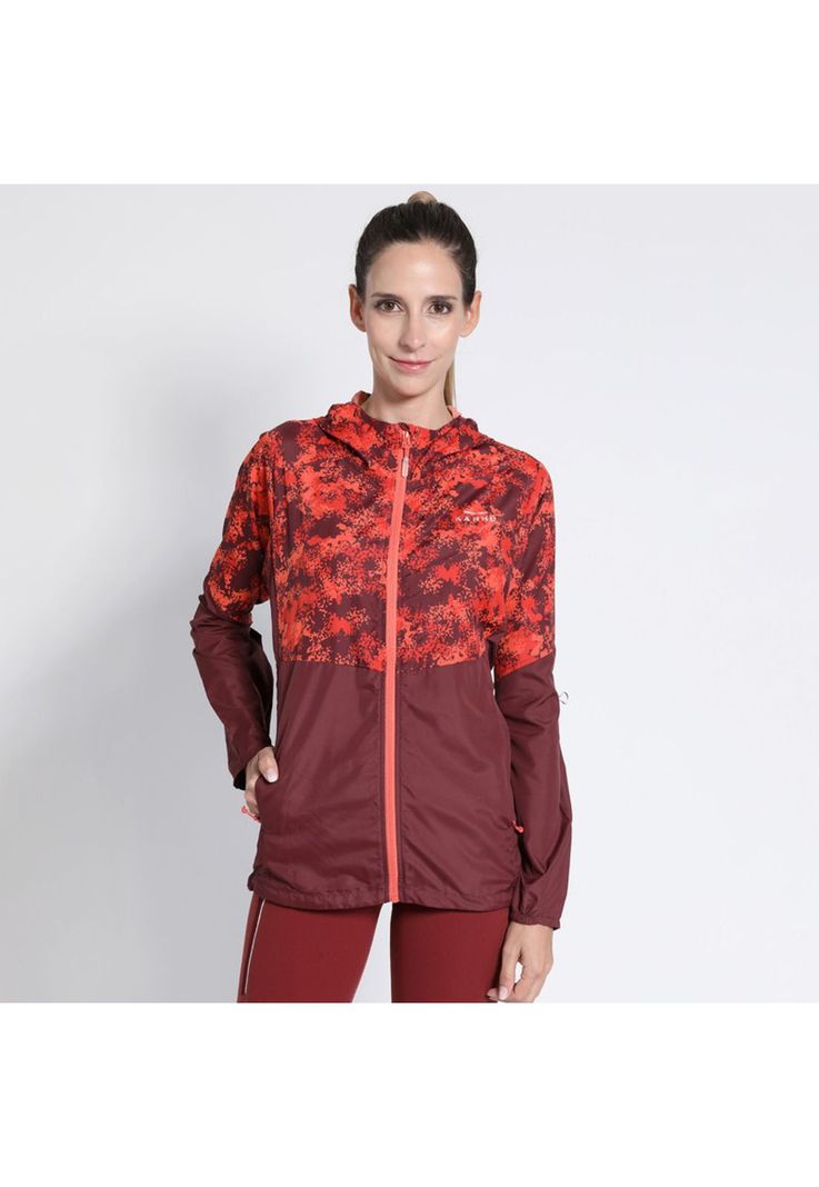 Cortaviento Banano Empacable Mujer-0