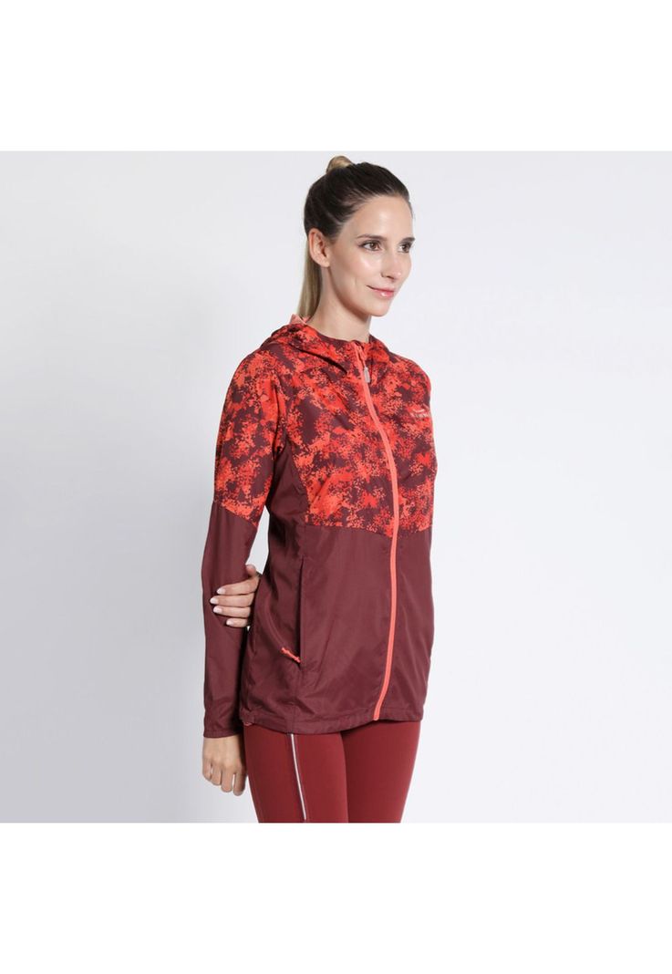 Cortaviento Banano Empacable Mujer-2