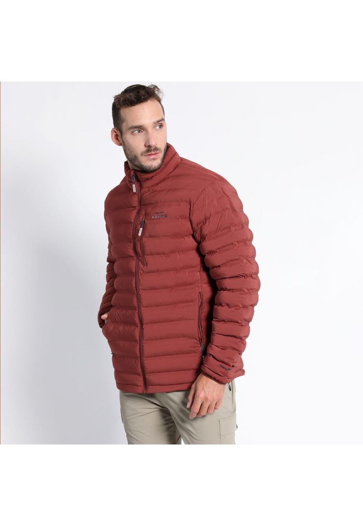 Parka Insulada Grey Hombre -1