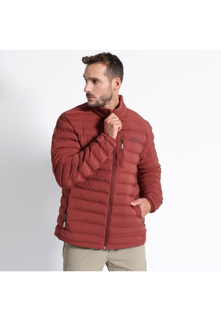 Parka Insulada Grey Hombre -2