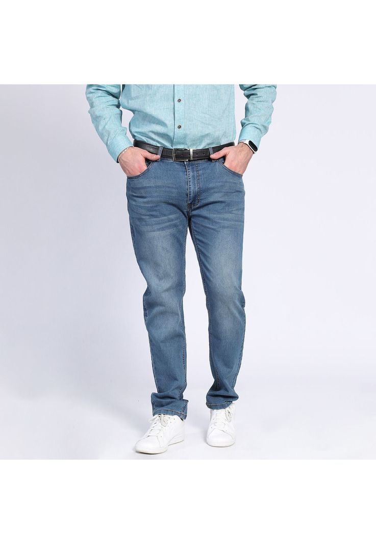 Jeans Linea Spandex Slim Fit Denim-0