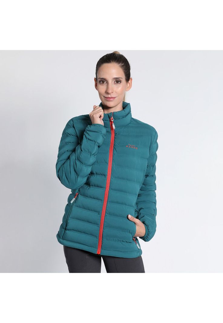Parka Insulada Grey Mujer -1