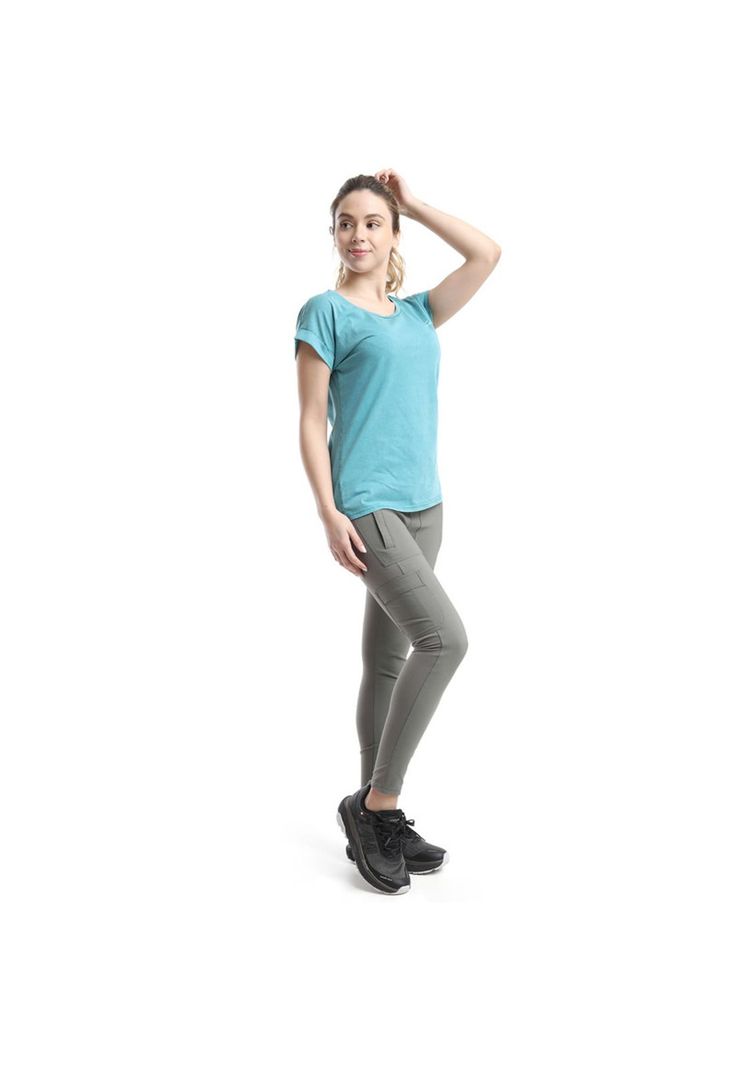 Polera M/C Estampada Logo Mujer-3