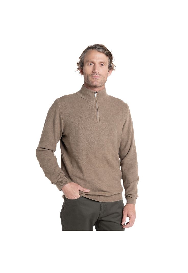 SWEATERS HALF ZIPPER BROADWAY.-0