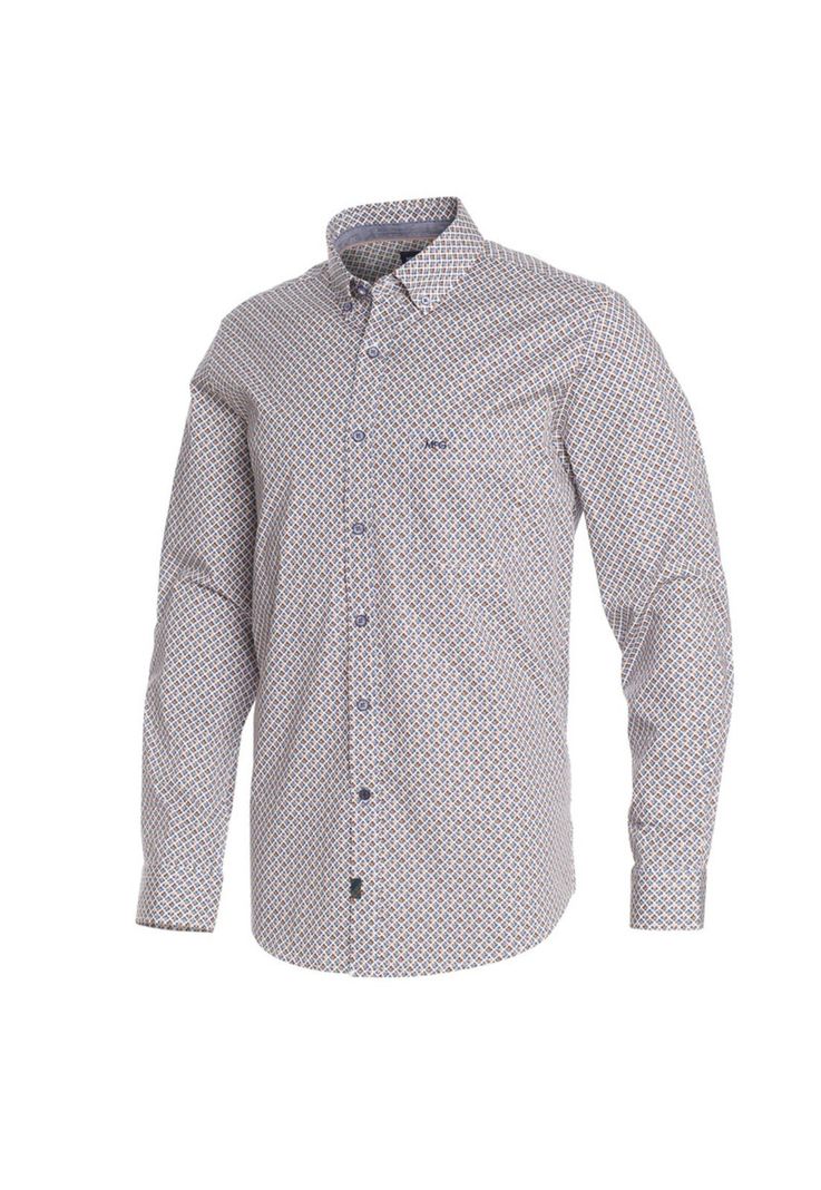 Camisa Estampada Comfort Fit-1