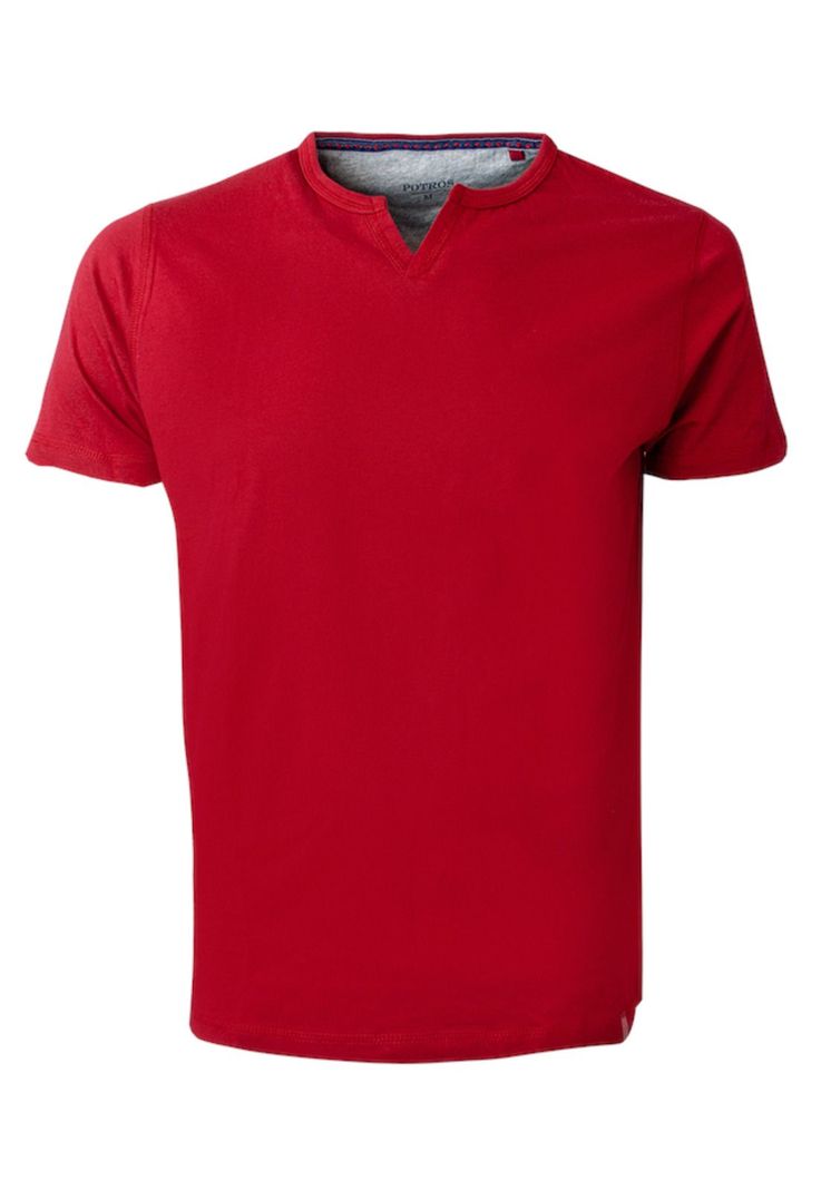 Polera Jersey Cuello V-0