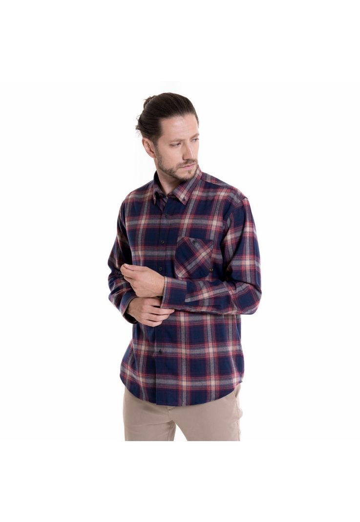 Camisa Villela Azul Marino