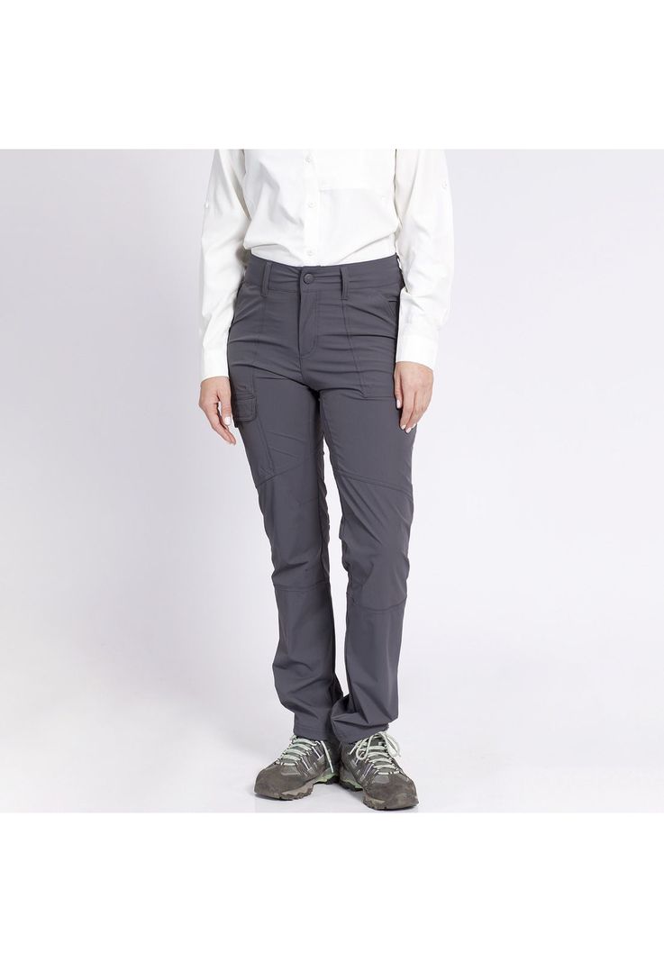 Pantalón Outdoor Multibolsillo Elasticado Mujer-0