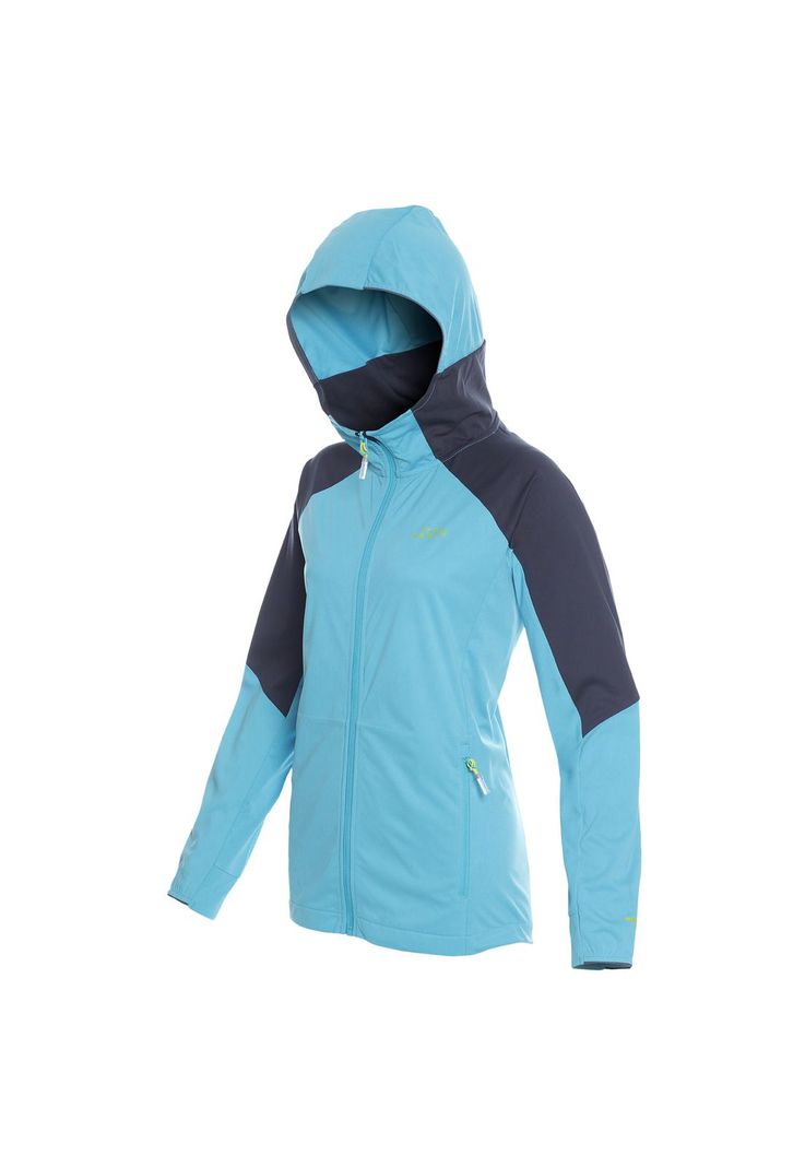 Polerón Sport Flexible Mujer Azul-0