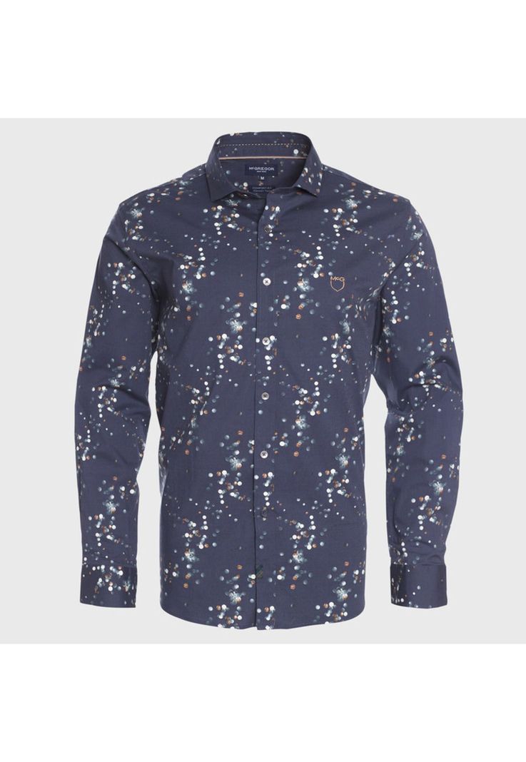 Camisa Sport Estampada Comfort Fit-0