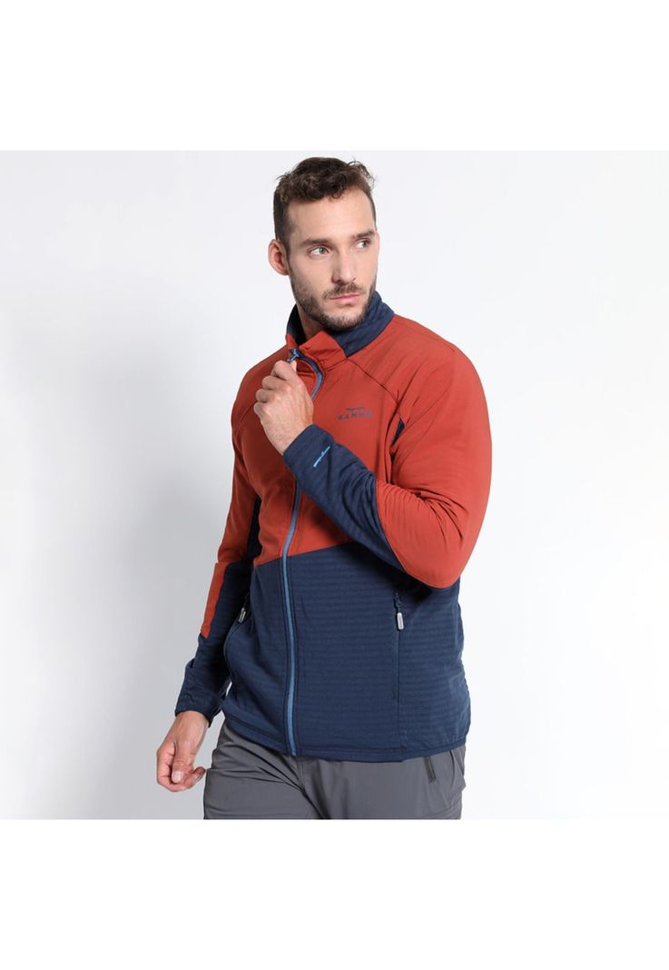 Polar Trail Running Bitone Full Zipper Hombre-2