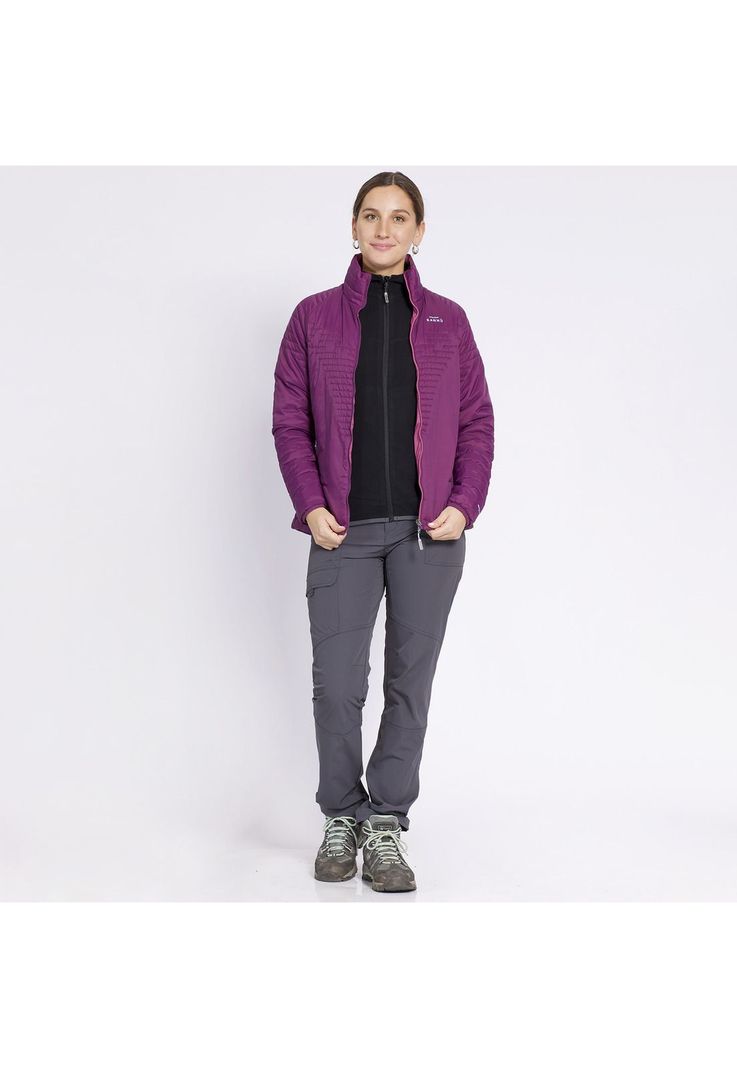 Parka Baker Double Face Mujer Morado-3