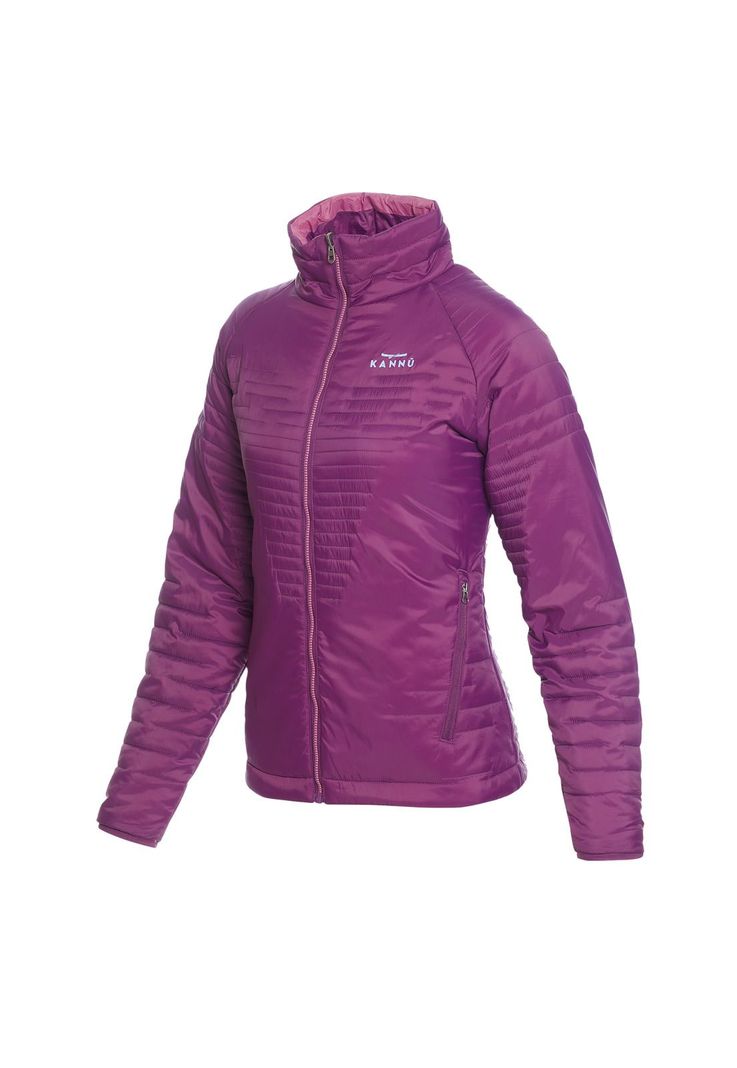 Parka Baker Double Face Mujer Morado-4