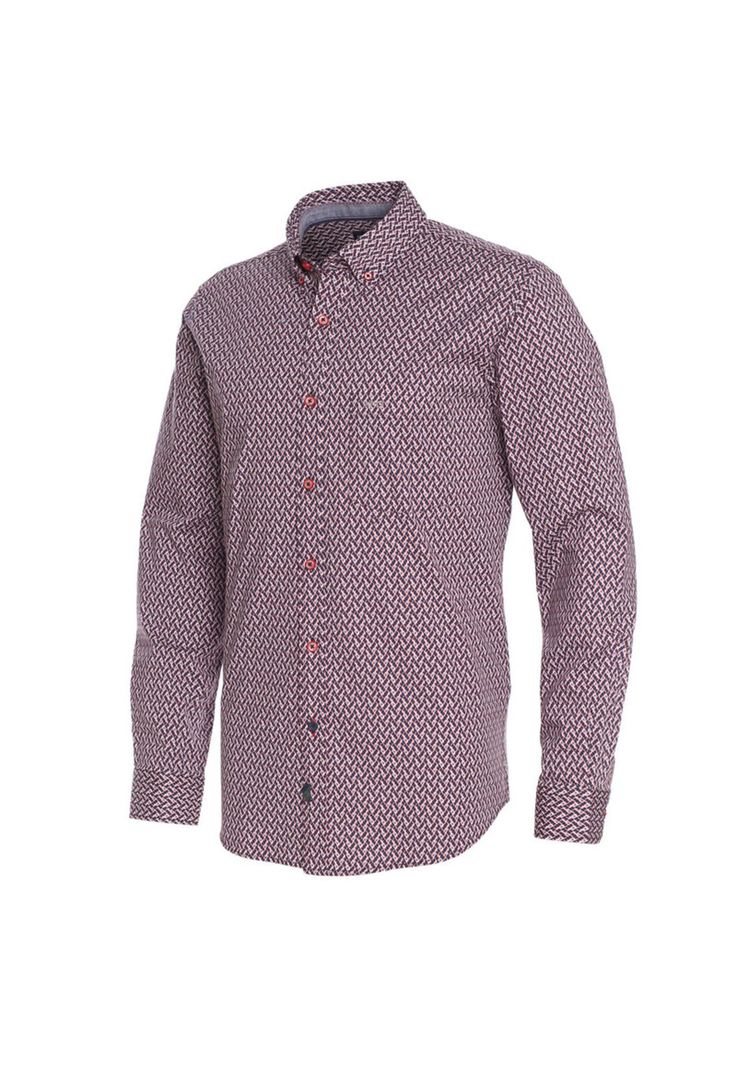 Camisa Estampada Comfort Fit-1