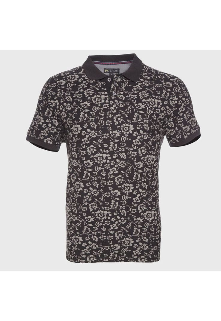 Polera Pique Estampada
