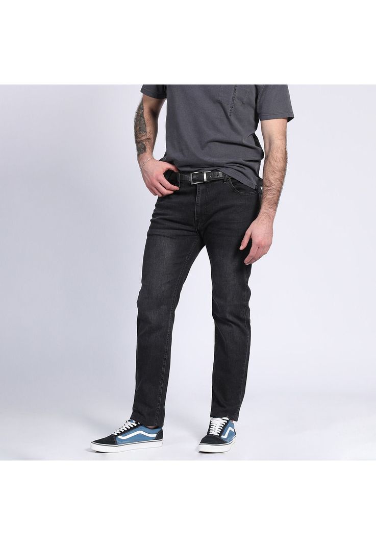 Jeans Linea Spandex Slim Fit Negro-1
