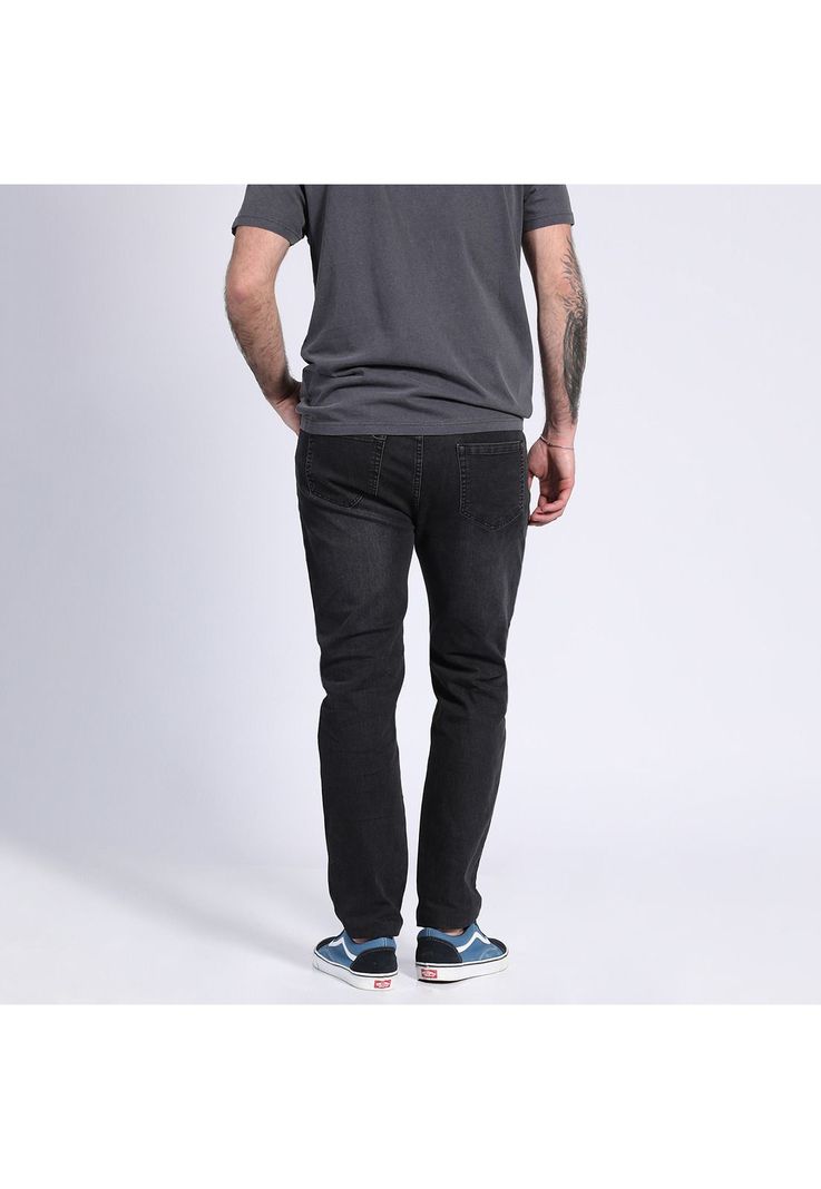 Jeans Linea Spandex Slim Fit Negro-7