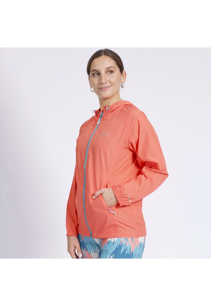 Cortaviento Active Wind Mujer Coral-1