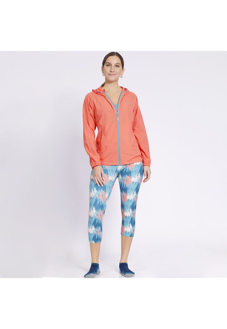 Cortaviento Active Wind Mujer Coral-2