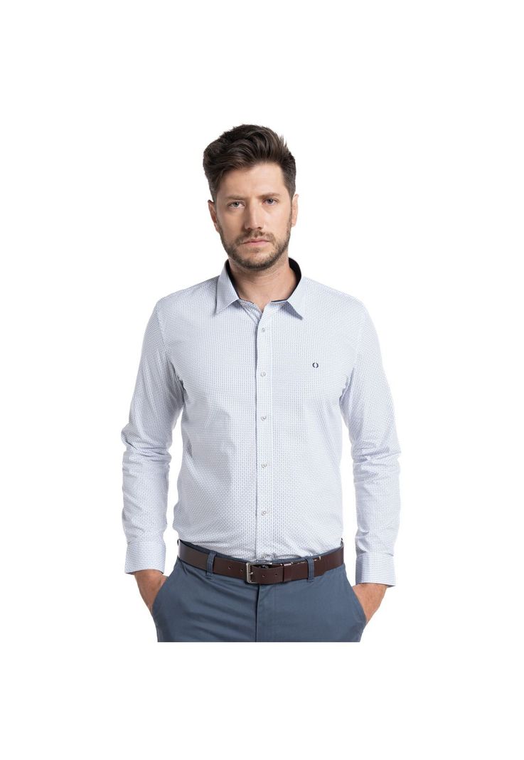 Camisa Trevira Estampada Sevilla-0