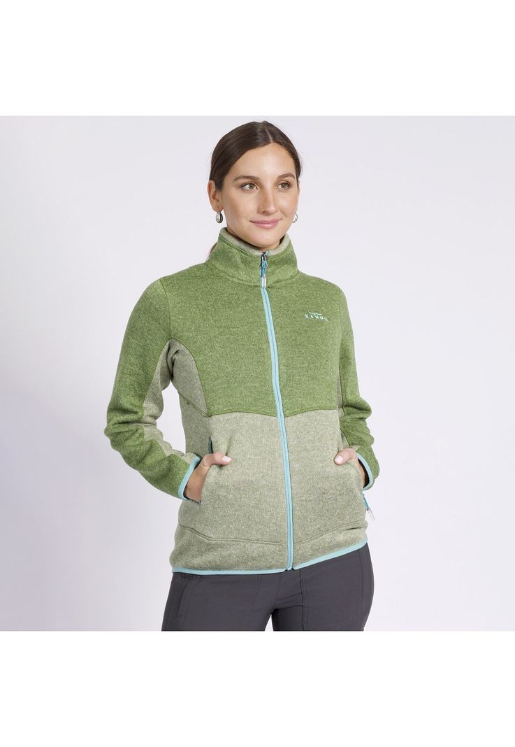 Polar Warm Nature Knitted Mujer Verde-0
