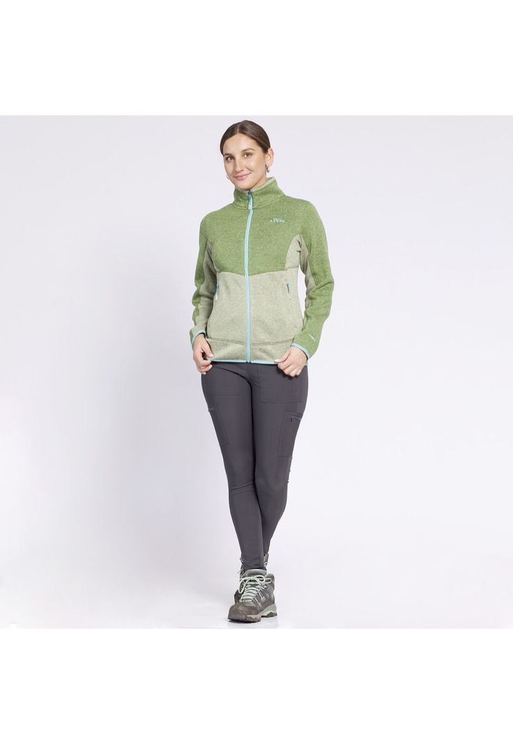 Polar Warm Nature Knitted Mujer Verde-2