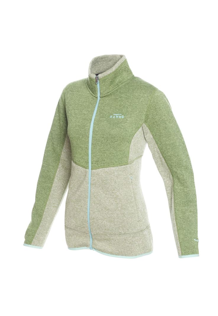 Polar Warm Nature Knitted Mujer Verde-3
