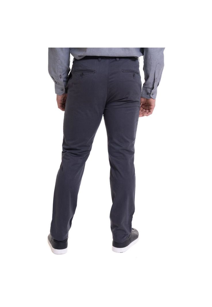 Pantalón Chino Spandex Pizarra-1