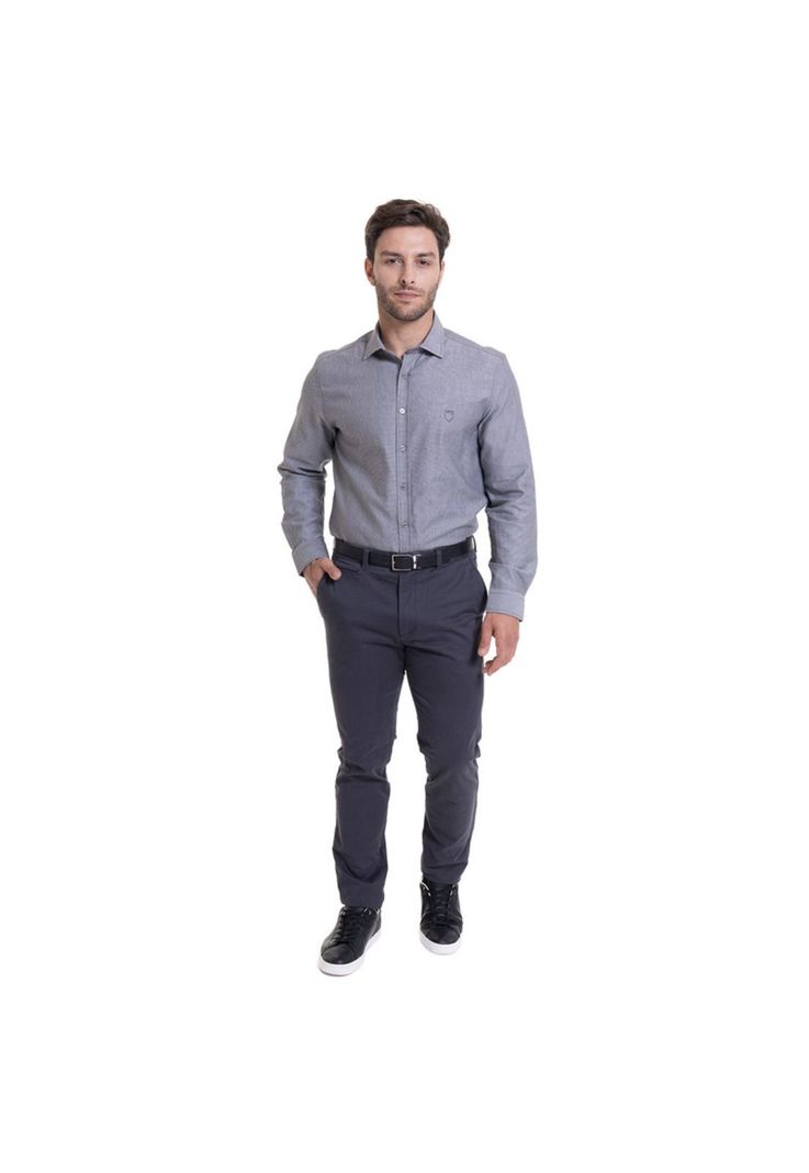 Pantalón Chino Spandex Pizarra-2