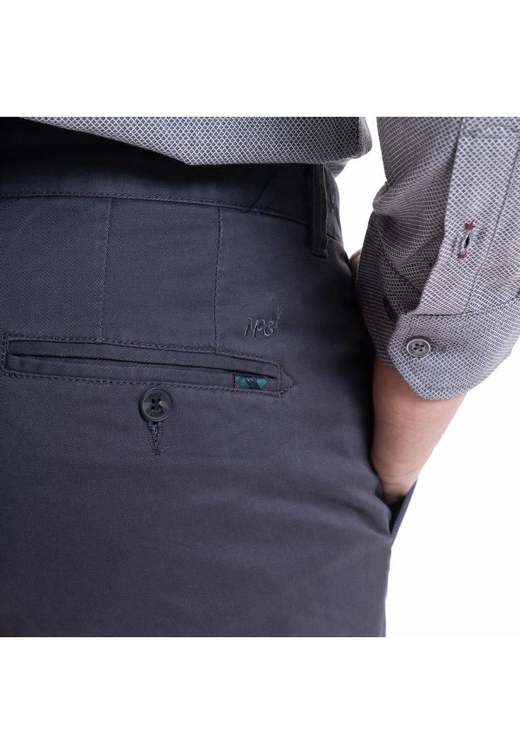 Pantalón Chino Spandex Pizarra-3