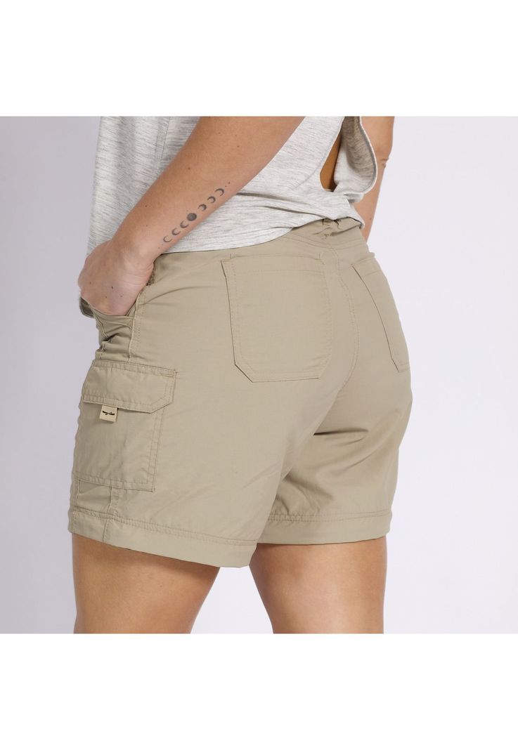 Pantalón Desmontable Mujer Beige-3