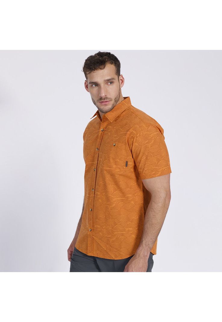 Camisa Landscape Outdoor Naranja-0
