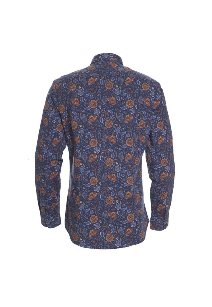 Camisa Estampada Algodón Spandex-2