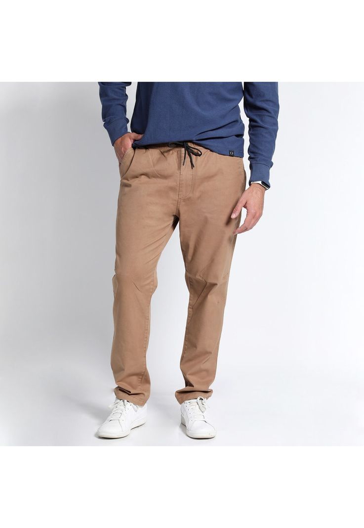 Pantalón Jogger Khaki-0