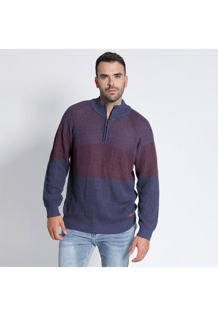SWEATER RAYAS BICOLOR-0