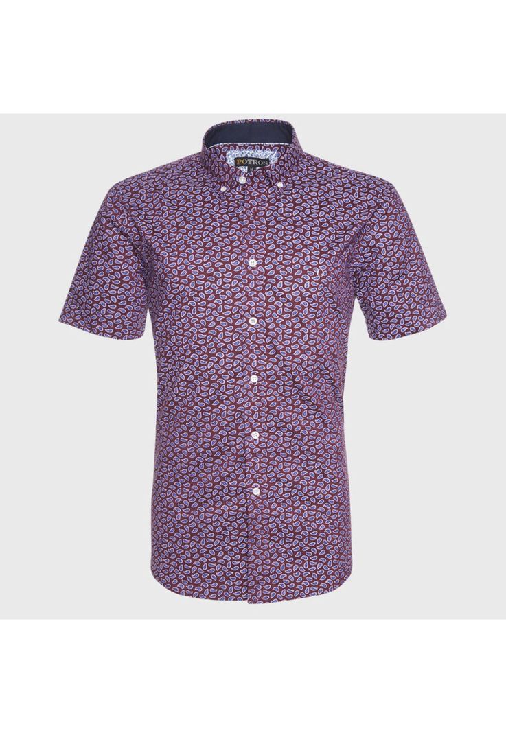 Camisa Estampada Algodón Mc