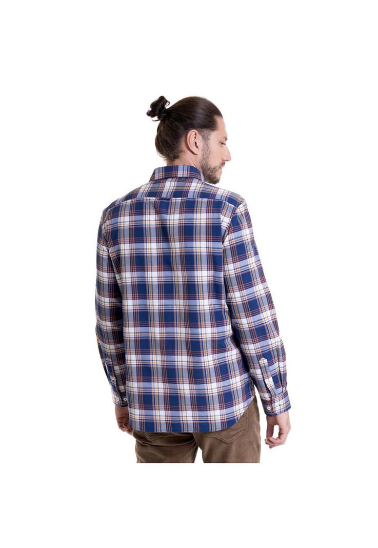 Camisa Oxford Fantasía Azul-1