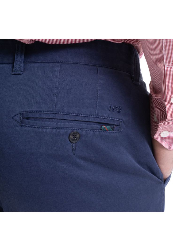 Pantalón Chino Spandex Azul Marino-3