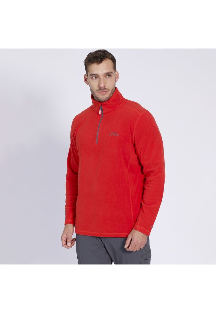 Polar Valle De La Luna Half Zipper Hombre Naranja Claro-0
