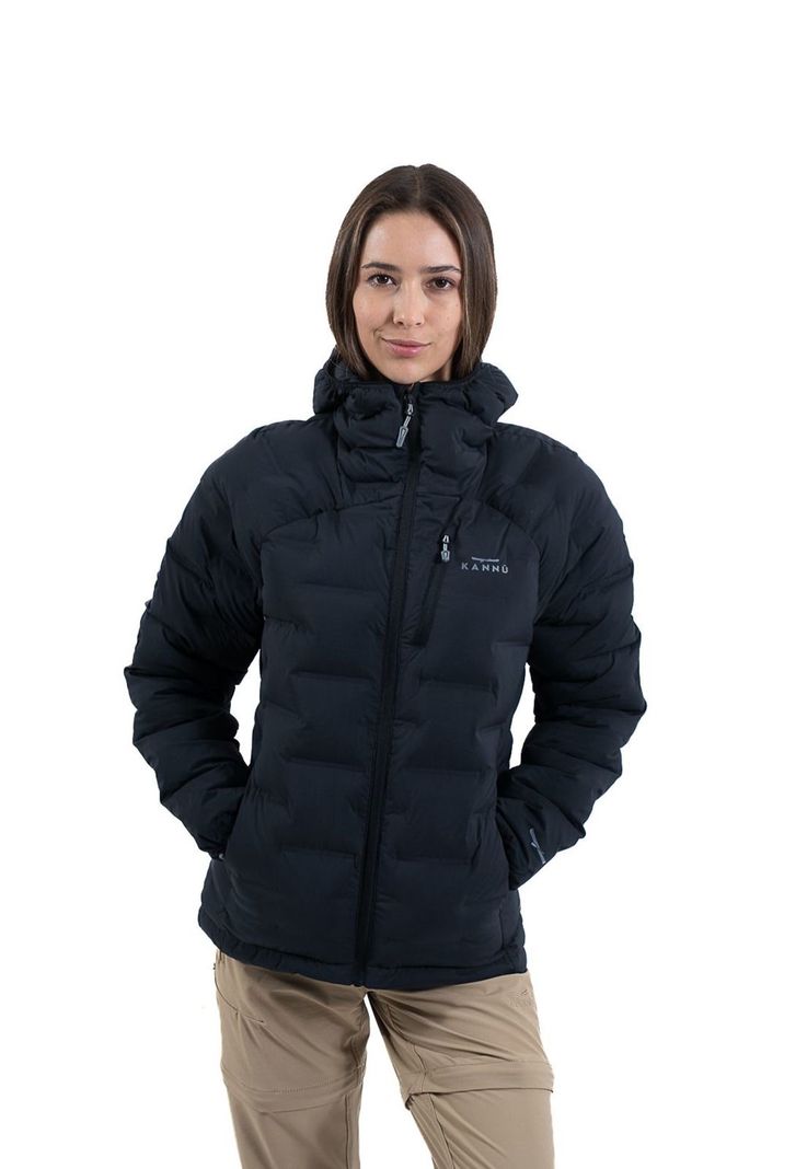 Parka Termica Mujer Caiquen Negro XS