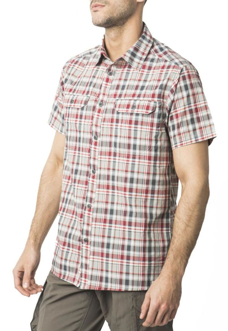 Camisa Outdoor Cuadrillé Gris-1