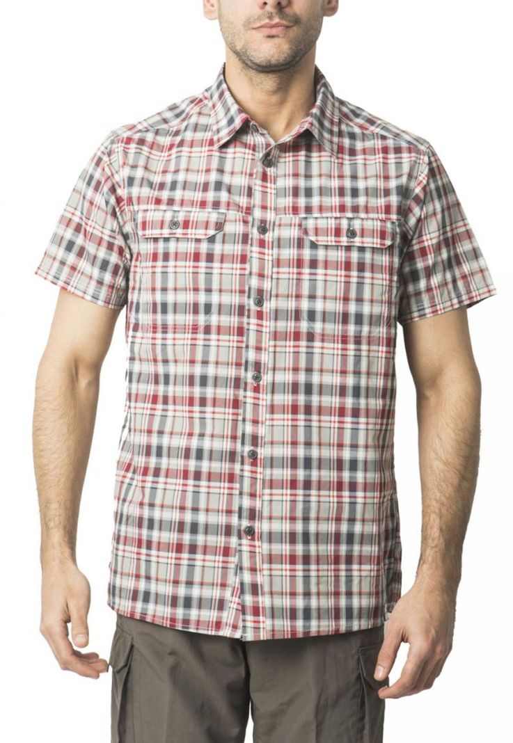 Camisa Outdoor Cuadrillé Gris-2