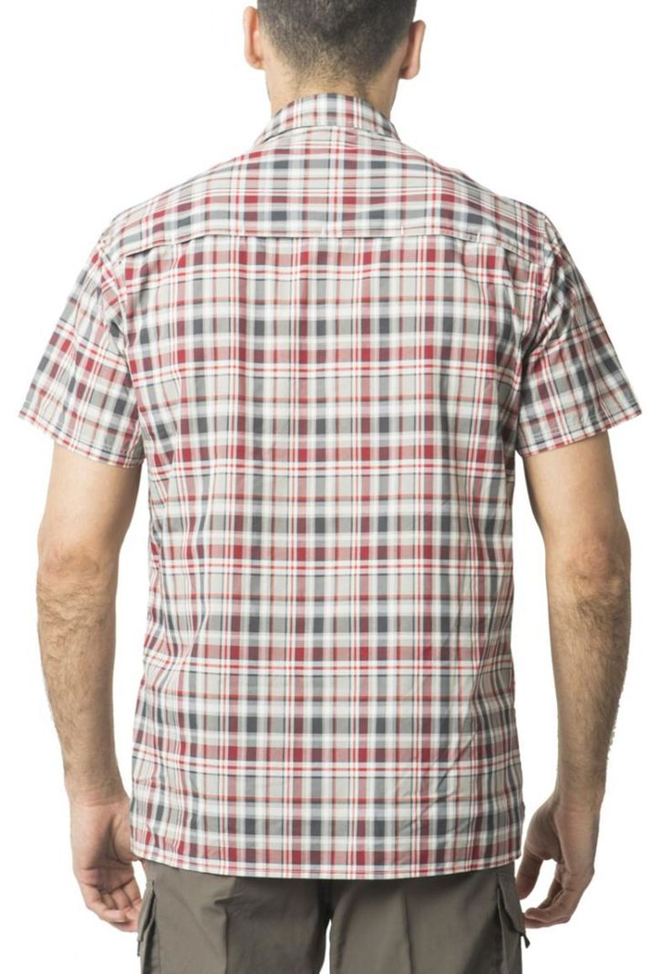 Camisa Outdoor Cuadrillé Gris-3