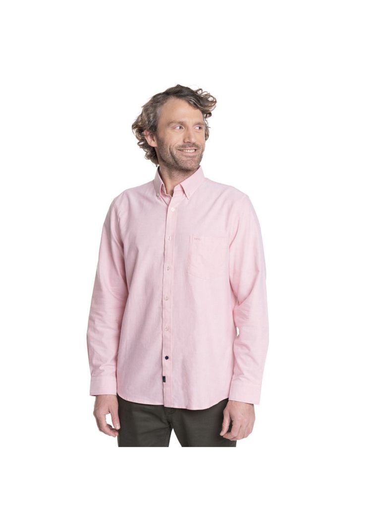 CAMISA HOMBRE MANGA LARGA OXFORD CROSBY