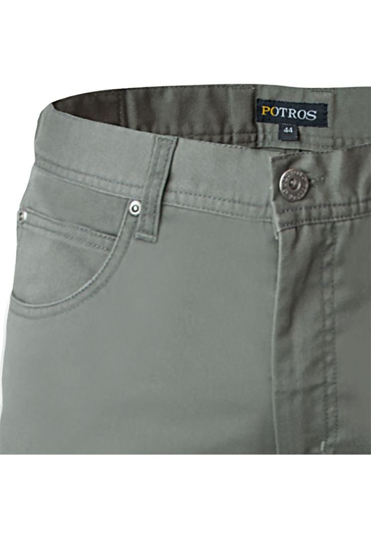 Pantalón Gabardina 5 Bolsillos Regular Fit-3