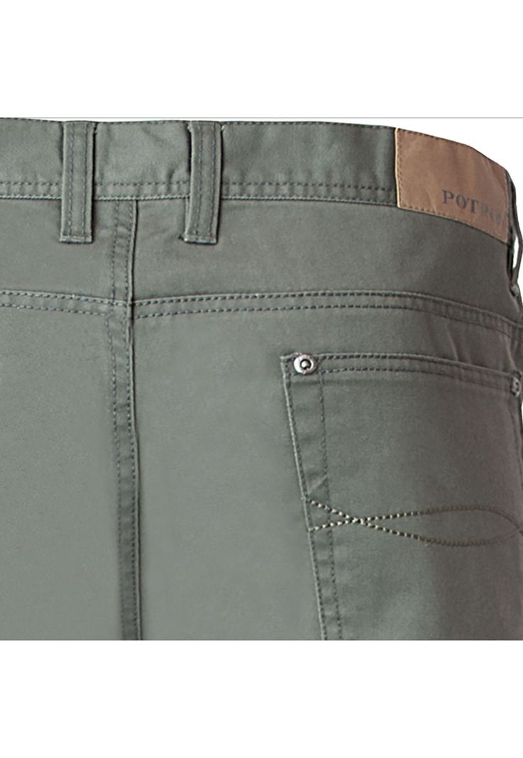 Pantalón Gabardina 5 Bolsillos Regular Fit-4