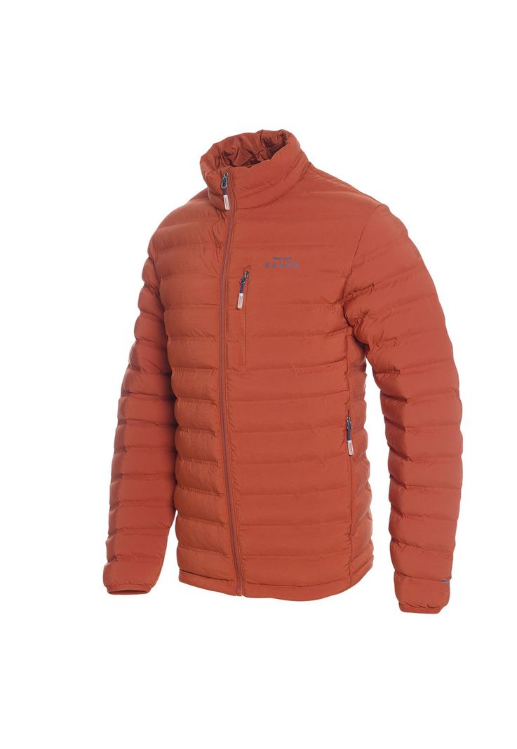 Parka Insulada Grey Hombre Terracota-3