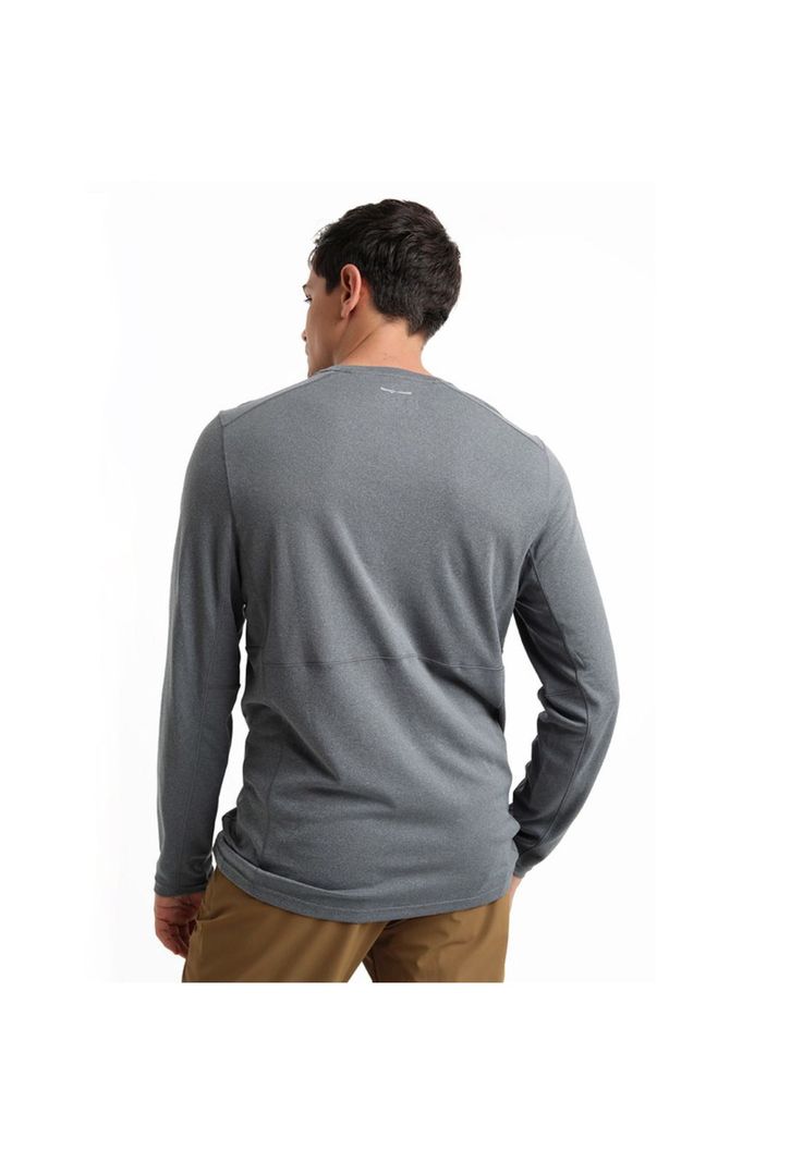 Polera Deportiva Coñaripe Hombre Gris-1